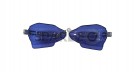 Fit For Royal Enfield Goan Classic 350 Tinted Blue Color Hand Guard Kit - SPAREZO